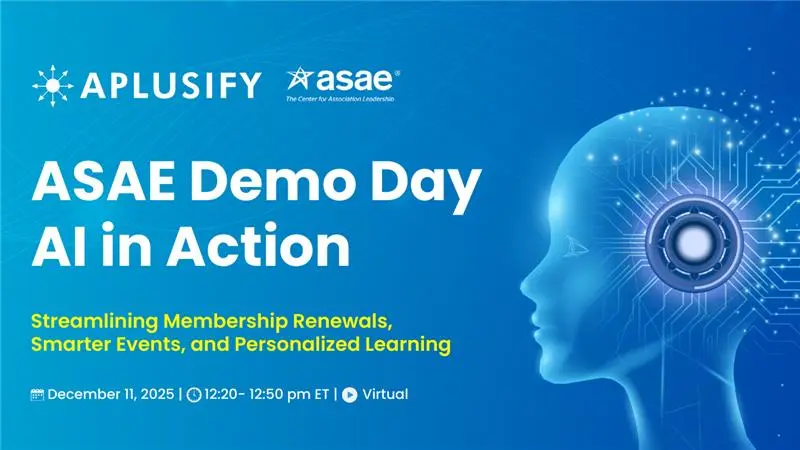 ASAE Demo Day: AI in Action Hover Image